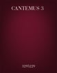 Cantemus 3 SATB Book cover